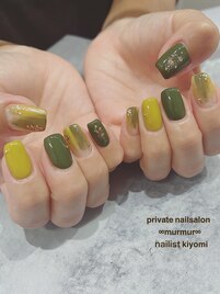 ぬりかけネイル