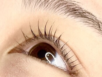 コボアイラッシュ(COVO.eyelash)の写真/【国産ラッシュリフト剤使用★】ラッシュリフトする度に健康なまつげに！ツヤとハリのある仕上がりを♪