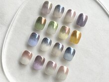 リリア ネイルサロン(Lilia Nail Salon)/#ミラーグラデーション