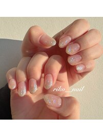 ラメグラデーション☆