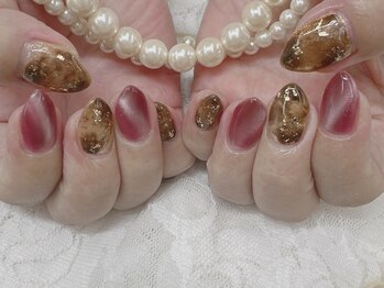 ハニービービー(Honey Bee Bee)/マグネットべっ甲ネイル