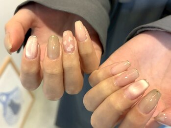 リット バイ セブンルックス 大宮東口店(Lit by 7LOOKS)の写真/すらりと伸びた美しい指先に☆自爪の形や爪トラブルにとらわれず高い技術とデザイン性で理想を叶えます！