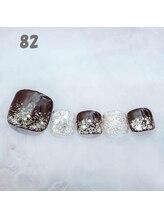 はあとねいる 町田店/フットネイル：No.82
