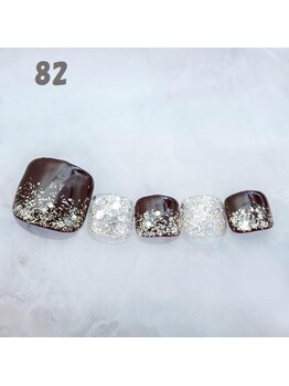 フットネイル：No.82