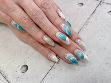 ネイル ビューティーマジック 葛西本店/波デザインネイル