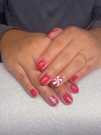 クリスマスネイル