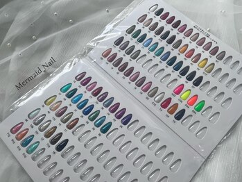 ジェルカラーチャート