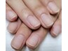 【ハンド】自爪風ネイルご希望の方へ クリア/マット仕上げ