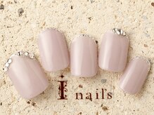 アイネイルズ 町田店(I nails)/ベビーピンクストーン8480円