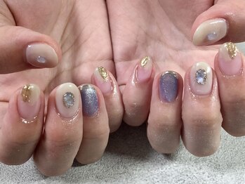 キキネイル 二子玉川(kikinail)/マグネット 夏ネイル2021