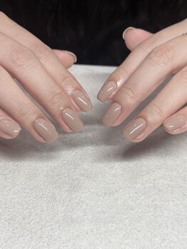 究極の肌映え★ワンカラーネイル