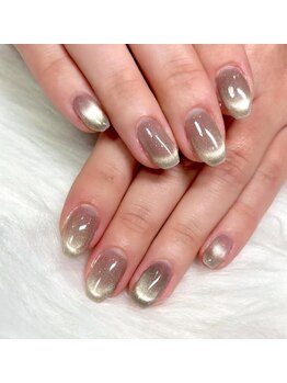 フレンチマグで飽きないネイル