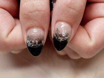 いろこびん 盛岡フェザン店(irokobin)/黒×シルバーおまかせ