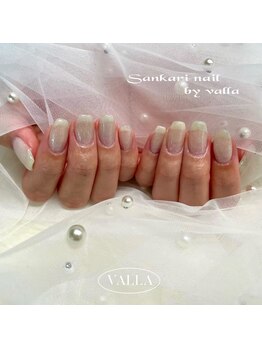 サンカリネイル バイ ヴァラ イオンモール新居浜店(sankari nail by VALLA)/ 韓国発VALLANAILマグネットラメ