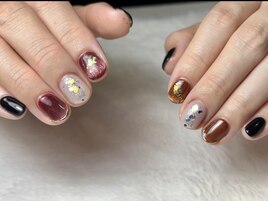 押しカラーネイル