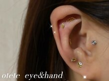 オテテ アイアンドハンド(otete eye&hand)/耳ツボジュエリー