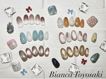 ビアンカ 沖縄豊崎店(Bianca)の写真/《シンプル～トレンドデザイン、豊富にご用意♪》初回オフ無料/カラーチェンジ◎ネイルをお得に楽しめる☆