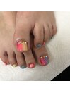 パラジェルフット 縦グラデ