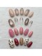 ネイルアンドアイラッシュ グレース 芦屋店(nail&eyelash Grace)の写真/【芦屋駅すぐ】フィルイン・パラジェル導入☆イベントや気分に合わせた上品で可愛いネイルで気分もUP☆