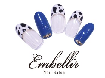 アンベリール 横浜店(Embellir)/(35)ダルメシアンフレンチネイル
