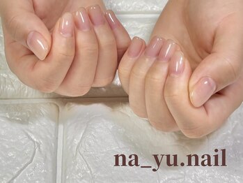 ナユネイル(na_yu.nail)/自爪風クリアネイル 168