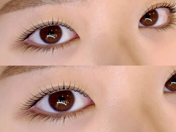 エイミー 京橋店(Amy)の写真/自まつげを最大限活かしながら目を大きく丸く〇《京橋徒歩1分の完全個室まつげサロン》