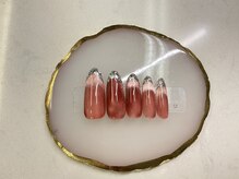 クイーンズネイル(Queeens nail)/マグカラー＋バタフライパーツ