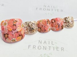 Fオレンジ秋桜フット14980円