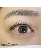 エストブロウ 麻布十番店(est brow)/まつげパーマ パリジェンヌ 眉毛