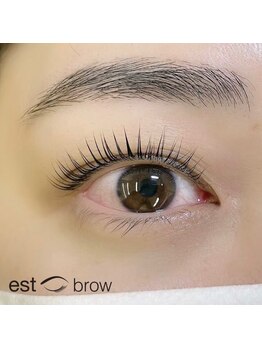 エストブロウ 麻布十番店(est brow)/まつげパーマ パリジェンヌ 眉毛