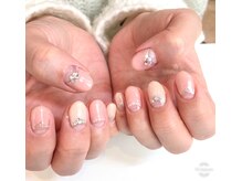 アールエム(Rm)/男女ウケ良し☆逆フレンチネイル