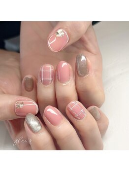 フルール(fleur)/チェック×マグネット