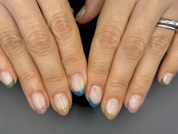 秋カラーフレンチ