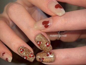 ルカ 原宿(lux)/バレンタインネイル