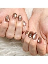 マイオティック ネイル(miotic nail)/マグネットミラーデザイン
