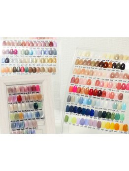 カラー・パーツの種類が豊富