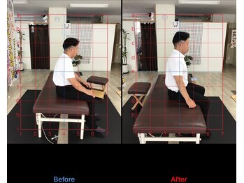 ストレチックス 近江八幡店/ストレッチ ビフォーアフター