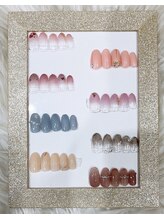 マヌスキュア/2月オフィスネイル