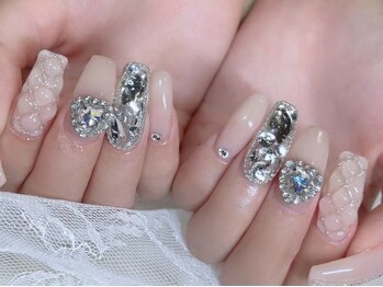 アールイー 阿倍野区昭和町店(re;)の写真/【昭和町/西田辺駅すぐ】店内サンプル240種類以上!ワンカラー¥5000～/アート¥6000～（オフ込）