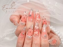 エミリオネイル(EMILIO NAIL)の雰囲気（色の境界が自然で、おしゃれな雰囲気ですね！シンプルで素敵です）