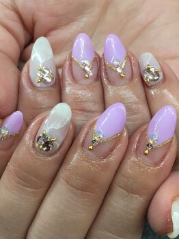 ルフリーク(Le Freak)/大理石ネイル！