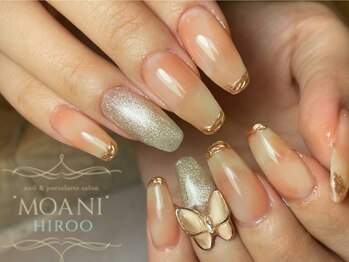 モアニ ヒロオ 渋谷店(MOANI Hiroo)/話題の桃ネイル♪