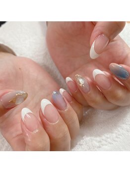 ネイルサロン ストーク(Nail Salon Stork)/アート4本(フレンチ含む)¥6900