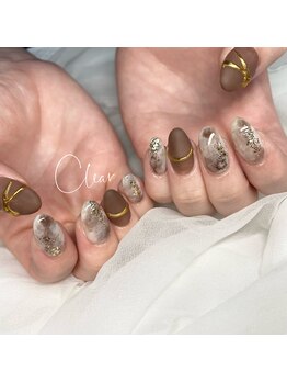 クリア(Clear)/リングネイル