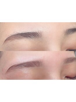 アイブロウメニューがあるサロン