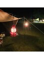 ロッカ(ROKKA) キャンプでのこだわりはオイルランタン♪灯りに癒されてます。