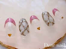 ディア ネイル(Dear nail)/フレンチ×チェック