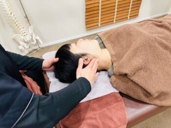 ぽの整骨院/施術中の様子