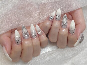 モカ 心斎橋(moca by Lee)/【Aina】チェックネイル