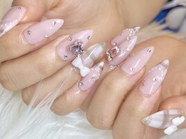 ガーリーネイル し放題